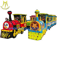 China Hansel  Amusement park  electric trackless train children train rides for sale proveedor