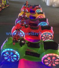 China Hansel outdoor plastic battery powered motorbike amusement park rides for kids proveedor