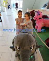 China Hansel entertainment play equipment kids plush coin operated dragon ride proveedor