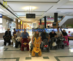 China Hansel happy ride toy animal scooter ride hot in shopping mall animal scooter ride battery animal jungle ride proveedor