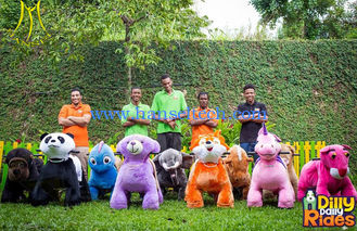 China Hansel  motorized adult size animal ride rechargeable battery operated ride on bear proveedor