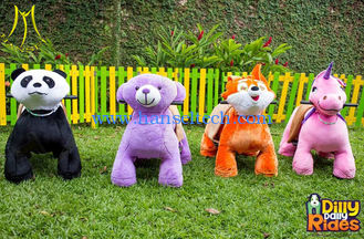 China Hansel  kids riding animal toys electric stuffed animals adults can ride proveedor
