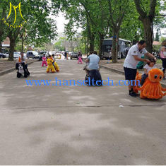 China Hansel high quality coin operated indoor kids amusement rides electric plush motorized animals in mall proveedor