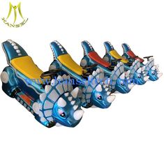 China Hansel  remote control battery operated electric dinosaur motor rides for shopping mall proveedor