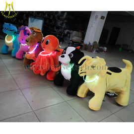 Hansel Stuffed Animals Plush Wheel Led Wheel Animation Motorized Plush Animals proveedor