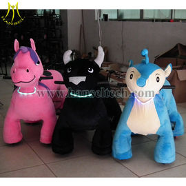 Hansel Motorized Animals 4 Wheels Bicycle Toy Ride Stuffed Animals With Wheels proveedor