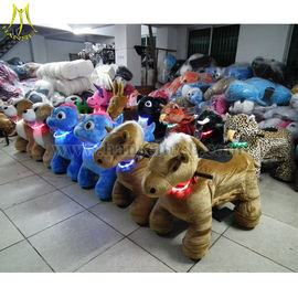 Hansel Motorized Animals 4 Wheels Bicycle Toy Ride Stuffed Animals With Wheels proveedor