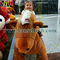 Hansel horse riding animals battery powered animals riding toys plush motorized animals proveedor