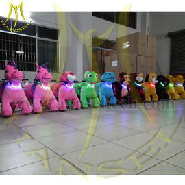 Hansel Best selling Token opearated animal rides happy rides on animal with various music for kids proveedor