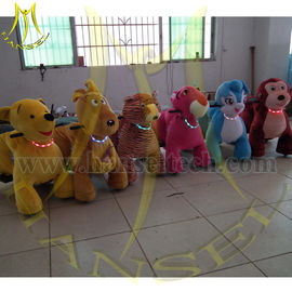 Hansel Best selling Token opearated animal rides happy rides on animal with various music for kids proveedor