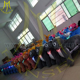 Hansel Best selling shopping mall animal scooters in mall battery kids cars adult ride on toys proveedor