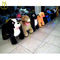 Hansel factory direct big size plush animals 4 wheel kid stuffed zoo animal scooter proveedor