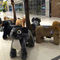Hansel high quality CE kids dirvable plush coin operated electric rideable animal proveedor