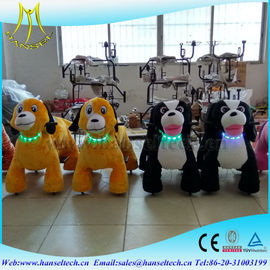 Hansel high quality plush electric animal scooters for kids ride in shopping malls proveedor