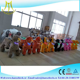 Hansel high quality plush electric animal scooters for kids ride in shopping malls proveedor