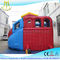 Hansel hot selling children entertainment soft play area with inflatable water slide proveedor