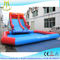 Hansel red and blue kids amusement park equipment inflatable climbing structure water pool sidel proveedor