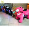 Hansel pay attention to details kids riding train amusement park moving outdoor motorized plush riding animals proveedor