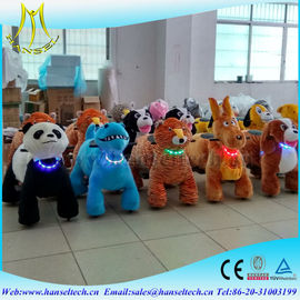 Hansel entertain machine sale used for children rides amusement park moving rides animal scooters for shopping mall proveedor