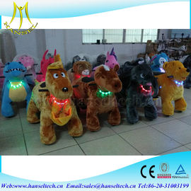 Hansel game room amusement parks kiddie rides machines amusement park electric car moving donkey ride toy in mall proveedor