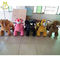 Hansel battery animal scooter rides mechanical horses for children kiddie train ride game machine center moving rides proveedor