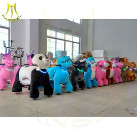 Hansel ride on animals in shopping mall playground equipment rocking family entertainment center kid animal scooter ride proveedor