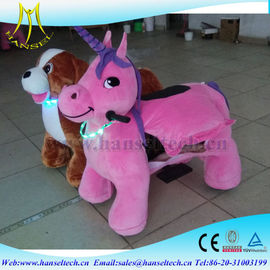 Hansel  4 wheel kid ride electric animal scooter mini carousel rides for saleelectric rideable animal toy ride proveedor