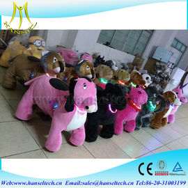 Hansel  4 wheel kid ride electric animal scooter mini carousel rides for saleelectric rideable animal toy ride proveedor