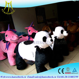 Hansel playground equipment rocking stuffed animal scooter ride electric octopus riding cow toys for kids unicorn coin proveedor