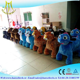 Hansel playground equipment rocking stuffed animal scooter ride electric octopus riding cow toys for kids unicorn coin proveedor