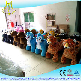 Hansel playground equipment rocking stuffed animal scooter ride electric octopus riding cow toys for kids unicorn coin proveedor