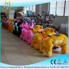 Hansel mini helicopter amusement ride indoor playground business plan bar game machine coin operated ride on cow toy proveedor