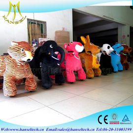 Hansel animal scooter ride battery walking animal toy kiddie ride time controller fiberglass cars for kids proveedor