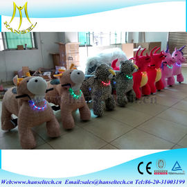 Hansel stuffed animal scooter ride electric mini carousel rides for sale 4 wheel kid ride amusemnt park game machine proveedor