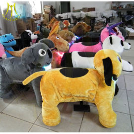 Hansel family entertainment center coin operated dragon ride electrical animaltoy riding stuffed animal scooter ride proveedor