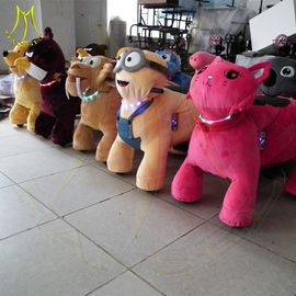 Hansel playground equipment rocking coin operated dragon ride walking mini carousel rides for sale unicorn coin operated proveedor