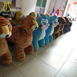 Hansel amusement park equipmentmechanical walking animal bikemall car for kids plush animal electric scooter australia proveedor