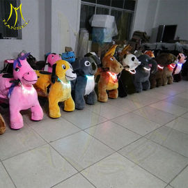 Hansel battery powered ride on animals coin operated electric toy car amusement ride manufacturers kids bike ride game proveedor