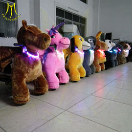 Hansel stuffed animal car ride electric coin operated pony rides for kids zoo riders at the mall riding dinosaur toys proveedor