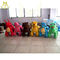 Hansel coin operated kiddie rides for saleoutdoor games for kids safari animal motorized ride mall ride on toys proveedor