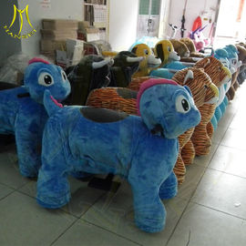 Hansel mechanical horses for children kiddi ride for sale coin operated mechanical horses for children kids play ground proveedor