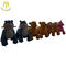 Hansel new coin operated amusement rides indoor happy rides on animal for shopping mall proveedor