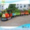 Hansel cheap Tourist Amusement Trackless Kids Mini Train amusement trains for sale factory proveedor