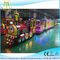Hansel outdoor door amusement park equipment fiberglass amusements rides electric train for sale proveedor
