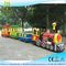 Hansel outdoor door amusement park equipment fiberglass amusements rides electric train for sale proveedor