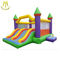 Hansel stock largest inflatable bouncer castle with slide in amusement park in China proveedor