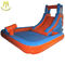 Hansel popular outdoor commercial bouncy castles water slide with pool fr wholesale proveedor