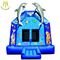 Hansel   inflatable games for children 3 parts adult bounce house jungle bouncing castle proveedor