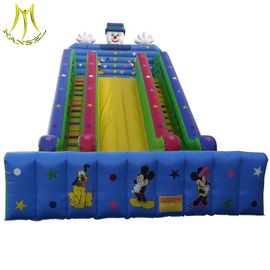 Hansel low price amusement theme park equipment inflatable water slides proveedor