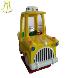 Hansel  low price india coin operated game machine used  fiberglass kiddie rides on car 2018 proveedor